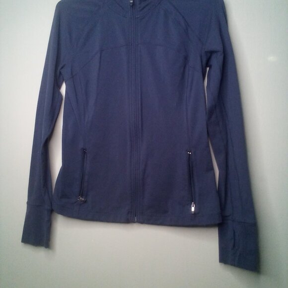 Gap Body Fit Jacket Women S Full Zip Pockets Active Athletic Gray - Picture 2 of 15